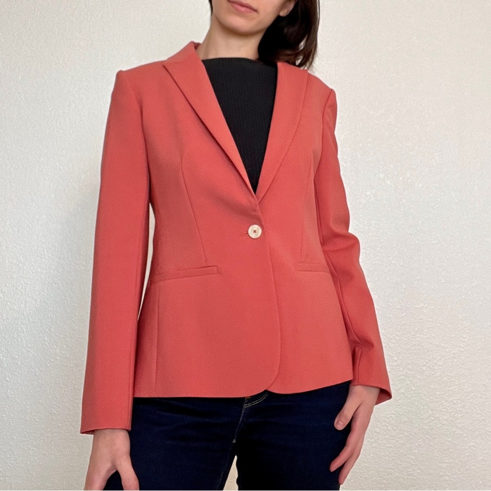 Theory Cantelope Wool Blazer